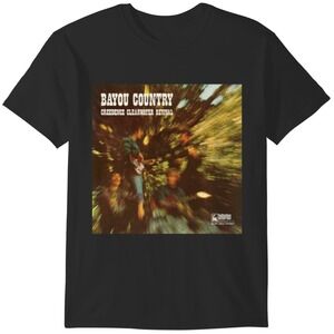 Creedence Clearwater Revival Bayou Country Rock Band Music Fan T-Shirt